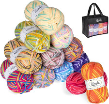 12 Gomitoli Assortiti Di