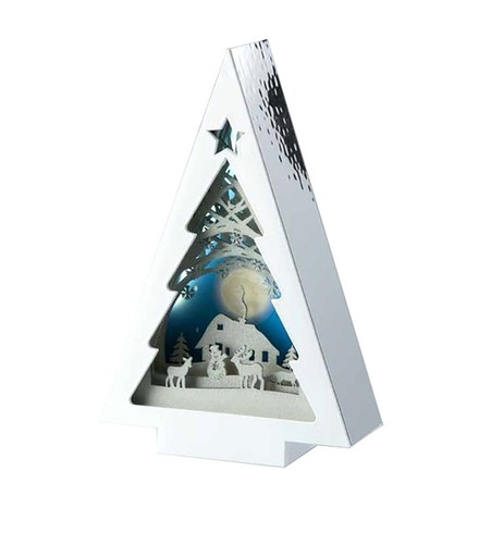 Albero natale casetta - natale,