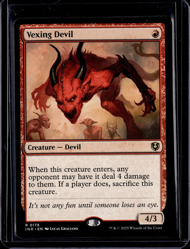 Vexing devil 178 inr nm - -,
