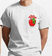 T-shirt sigarette mela rossa |