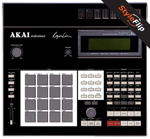 Akai mpc skin colore nero - skin,