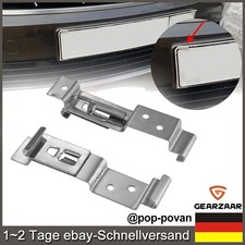 2x Portatarga Senza Telaio