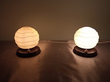 COPPIA LAMPADE DA COMODINO