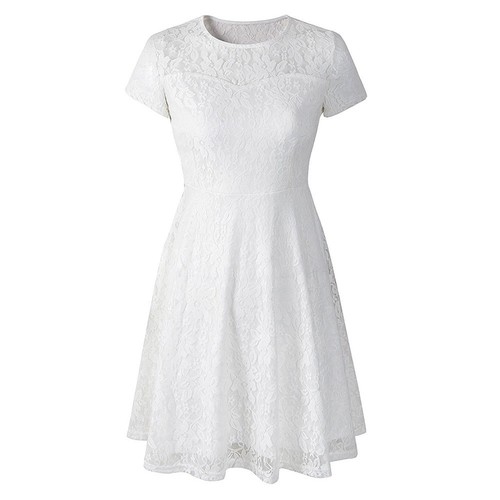 Abito donna tinta unita casual