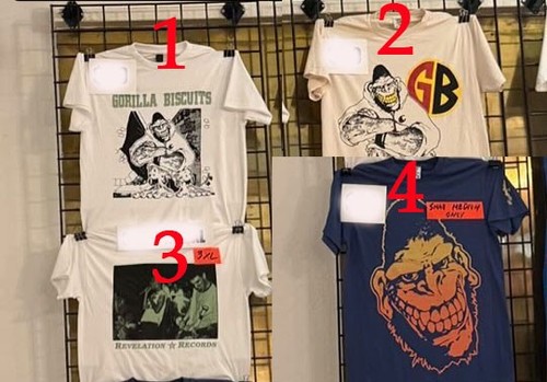 Shirt gorilla biscuits - t-shirt,