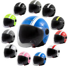 Jet Helmet Moto Scooter Quad