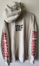 Felpa con cappuccio H&M x Justin Bieber Purpose Tour Staff taglia M cappuccio oversize