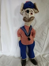 Vecchio Pupazzo Lupo Di Mare