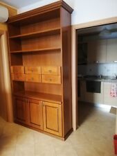 Mobile soggiorno in legno, colore mogano