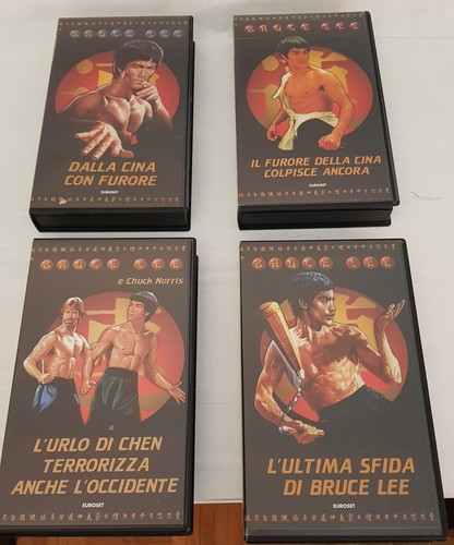Bruce lee videocassette - bruce,