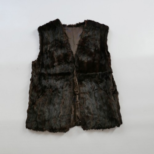Veste manteau vison - veste, en