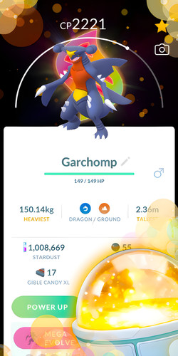 Garchomp special mega go - bg,