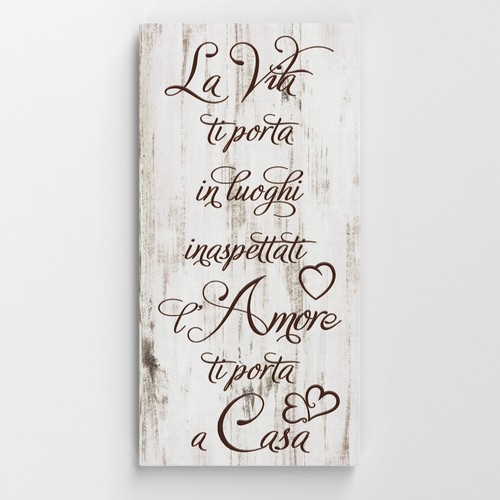 Quadro shabby chic verticale