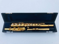 Flauto Chiave C Placcato Oro