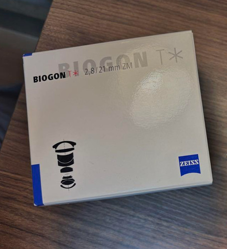 Carl zeiss biogon 21mm f2 - biogon, t*