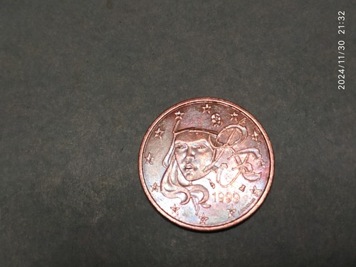 Francia cent 1999 2000 2001 - ,