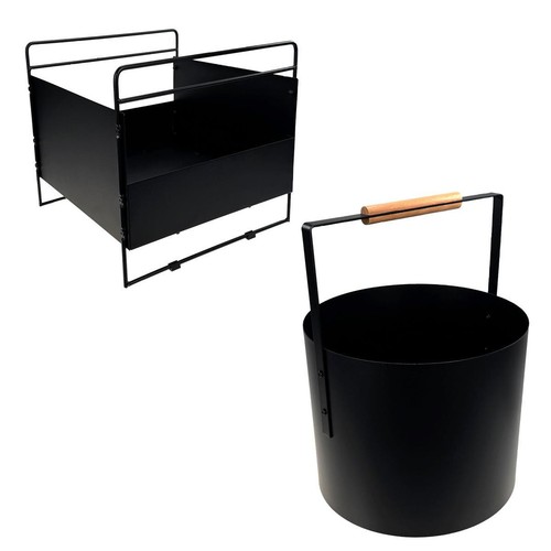 Cesta legno per camino - cesta,