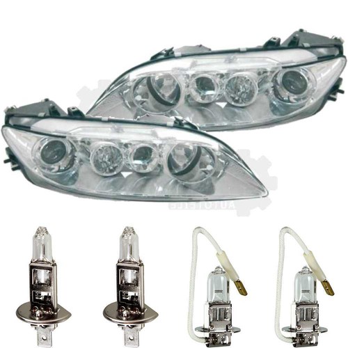 Kit fari alogeni per mazda - alogeni,