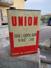 Bidone Latta Vintage Olio Union