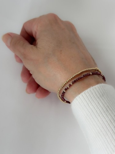 Bracciali delicato granato - bracciali,
