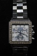 Cronografo BREIL MANTA E 2101 B CASSA 30 x 30 mm Ghiera Con Pietre Dure 