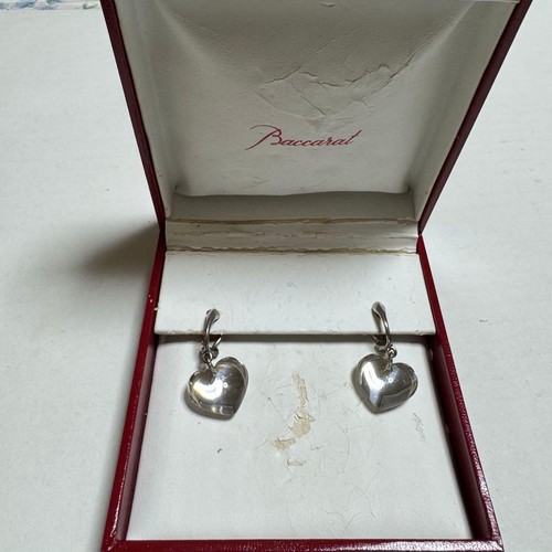 Orecchini cuore baccarat - orecchini,