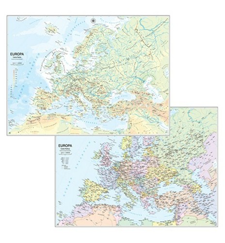 Carte geografiche murali - carte,