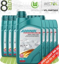 Olio motore 8x1 litri Addinol