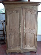 Armadio luigi xvl in rovere Sbiancato 