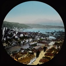 ANTIQUE Magic Lantern Slide