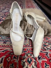 Scarpe Sposa Tacco regolare Colore Avorio Altezza 8 Cm