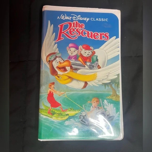 The rescuers vhs walt - rescuers,