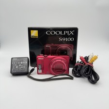 Nikon Coolpix S9100 Rosso -