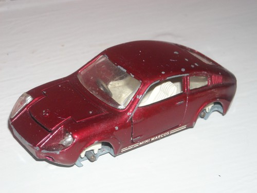 Auto epoca corgi 341 rossa - corgi,