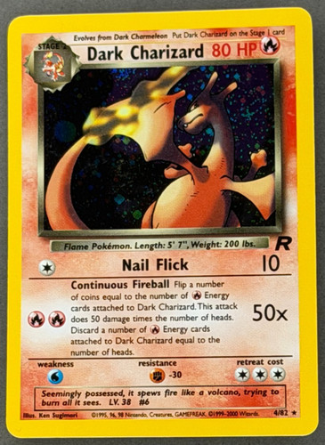Dark charizard team - dark, 4/82