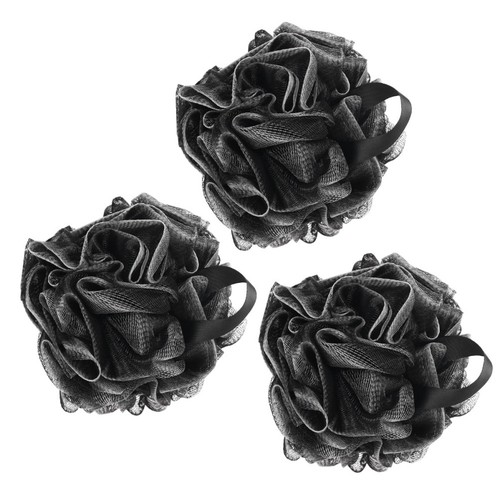 Pouf esfoliante rete nera - esfoliante, a