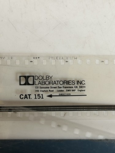 Dolby cat 151 pellicola - dolby,