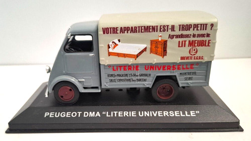 Edicola furgone peugeot - edicola, 1:43