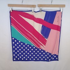 Foulard Christian Dior in pura seta multicolore 72x72cm