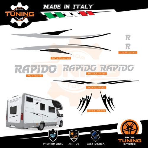 Kit adesivi camper rapido - kit,