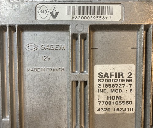 Calculateur safir twingo 1l2 - calculateur,