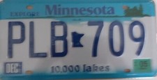 Targa Americana da collezione del Minnesota Explore 10.000 lakes