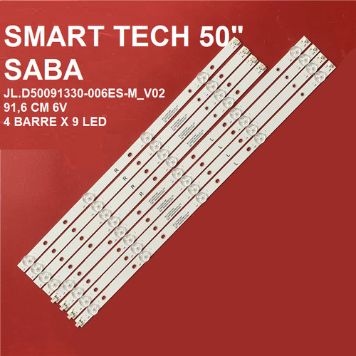 Kit barre strip led - barre, saba