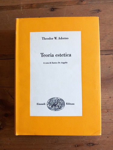 Adorno teoria estetica - adorno,