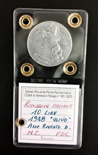 ERRORE DI CONIO - 10 Lire 1948- Asse Ruotato D.