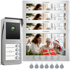 VIDEOCITOFONO 2 FILI 1 2 3 4