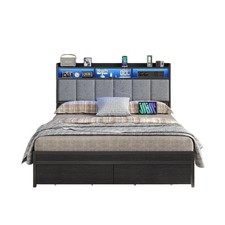 Struttura letto led completa - led,