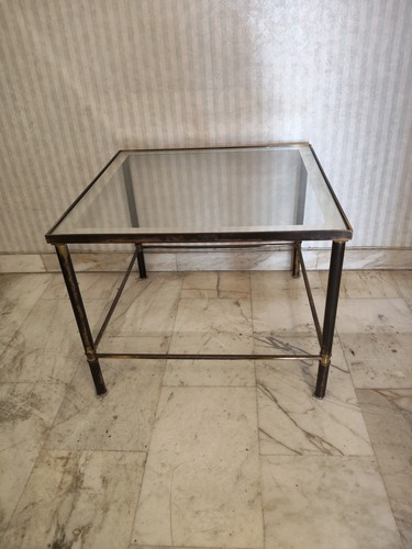 Tavolino ottone patinato - ottone,