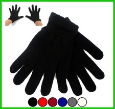 Guanti Inverno Uomo Donna Unisex Ragazzo Ragazza Freddo Invernali Caldi Colorati