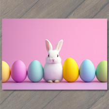 Art Print Baby Bunny Pastel